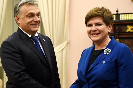 Beata Szydło Viktor Orban