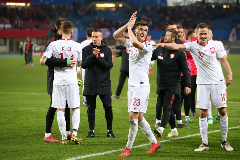 Pilka nozna. Eliminacje Euro 2020. Austria - Polska. 21.03.2019