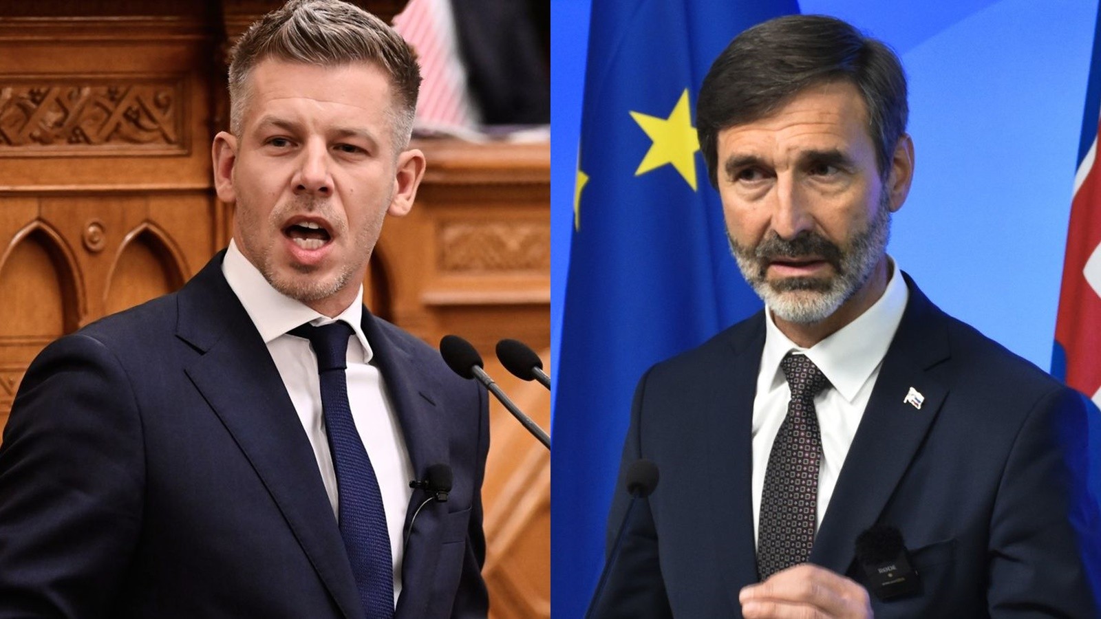 Peter Magyar a Juraj Blanár.