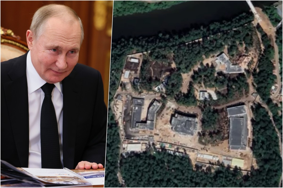 Putinovo tajné sídlo. 