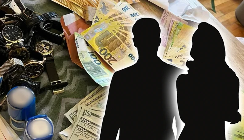 pranje novca siluete 