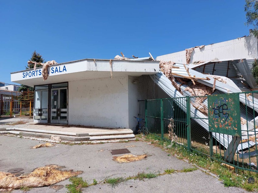 Nevreme nanelo štetu i u Novom Sadu