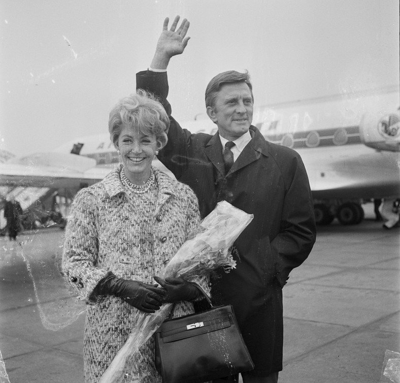 Kirk Douglas z wizytą w Polsce, 1966 rok