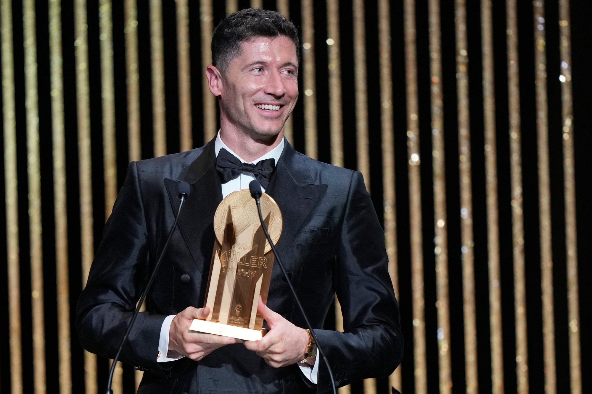Cenu Gerda Müllera pre top kanoniera získal poľský útočník Robert Lewandowski.