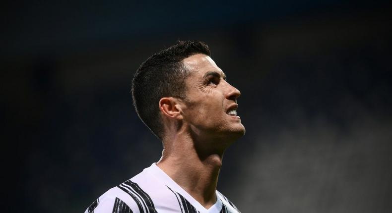 Cristiano Ronaldo is the top scorer in Serie A with 28 goals Creator: Marco BERTORELLO