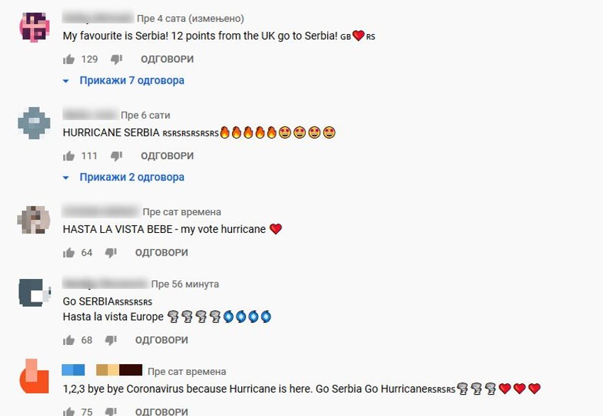 Komentari nakon nastupa