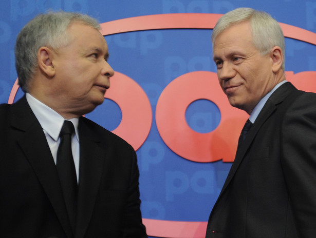 Marek Jurek i Jarosław Kaczyński