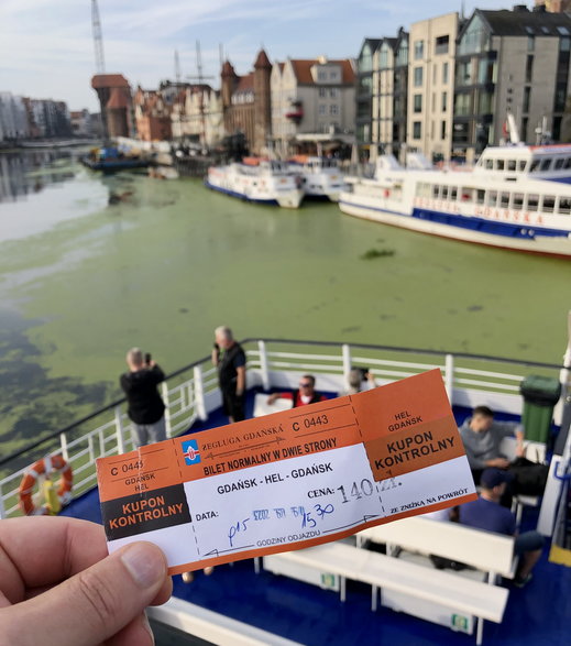 Bilet w dwie strony Gdańsk-Sopot-Hel