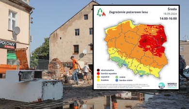 Polska walczy z podwójnym ekstremum w pogodzie. Powódź nie jest jedynym zagrożeniem