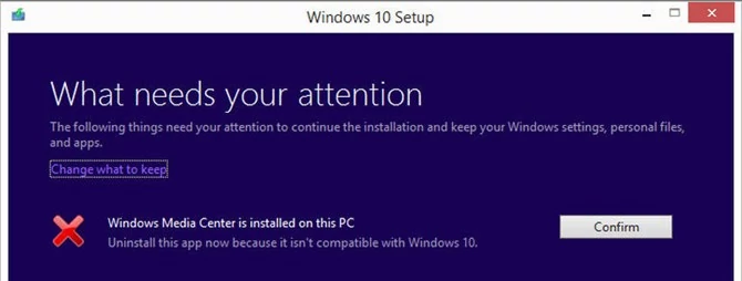 Windows 10 nie lubi się z Windows Media Center