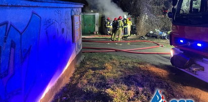Śmierć w płomieniach w garażu w Opolu