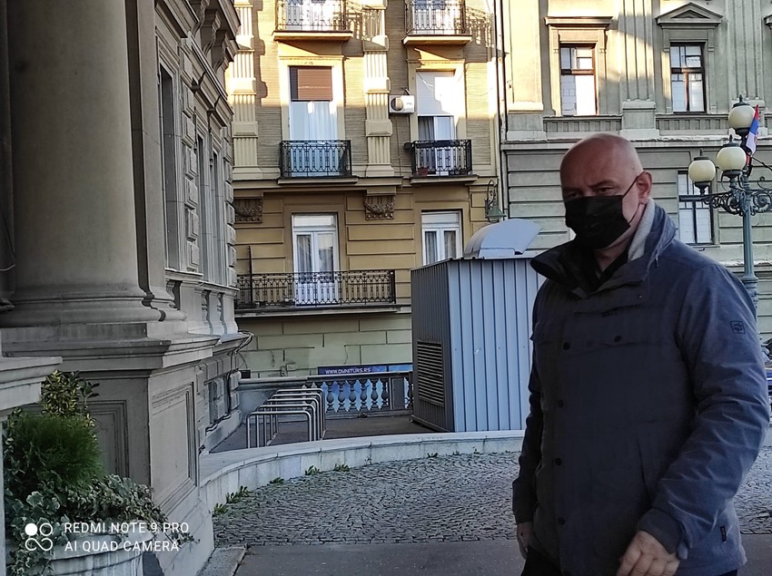 Taške, suprug Viki Miljković