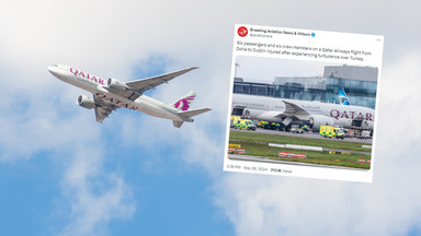 Koszmarne turbulencje na pokładzie Qatar Airways. "Ludzie obijali się o sufit"