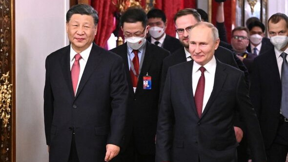 Władimir Putin i Xi Jinping. Fot.: Kancelaria Prezydenta Federacji Rosyjskiej.