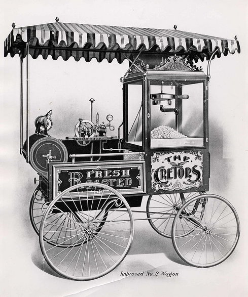 Wózek z popcornem