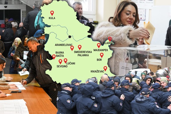 LOKALNI IZBORI U SRBIJI Zatvorena birališta, čekaju se rezultati: Vučić u sedištu stranke u Beogradu (FOTO, VIDEO)