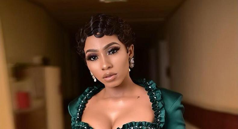 #AMVCA7: All the celebrities that wore green outfits at the event [Instagram/ Mercy Eke]