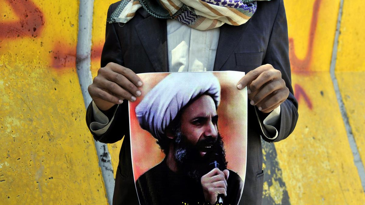 Shiite Houthis protest Saudi death sentence for Shiite leader