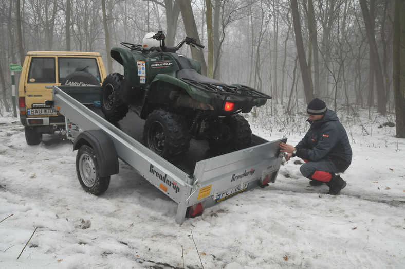 Brenderup ATV-2: przyczepa idealna do transpotu quada