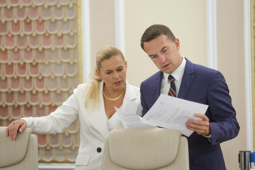 Barbara Nowacka, Adam Szłapka