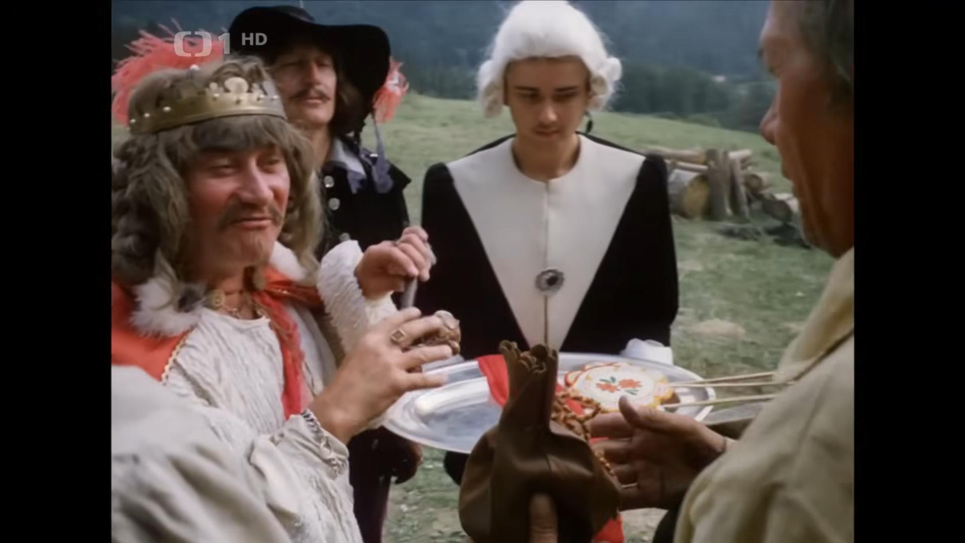 Jiří Císler v rozprávke Za humny je drak. 