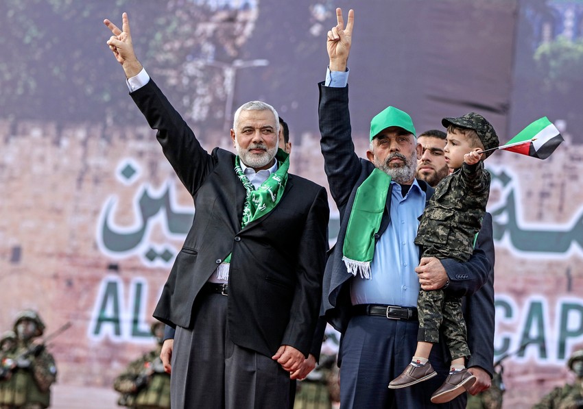 Ismail Hanije i Jahja Sinvar