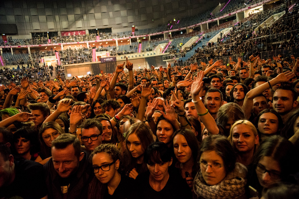 Koncert Green Day w Krakowie - zdjęcia publiczności