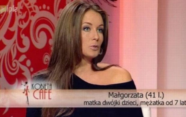 Małgorzata Rozenek w "Kobieta Cafe"