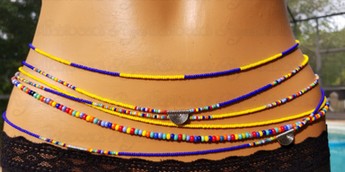 Why do girls wear Waist beads? Fashion accessory or sexual