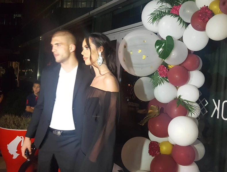 Veljko Ražnatović sa suprugom