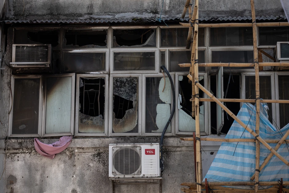 Požar u zgradi u Hong Kongu