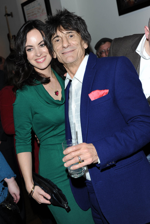 Ronnie Wood i Sally Humphreys