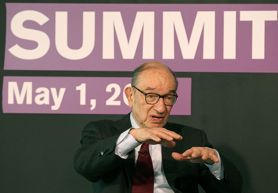 Były szef FED Alan Greenspan jest wielkim zwolennikiem parytetu złota