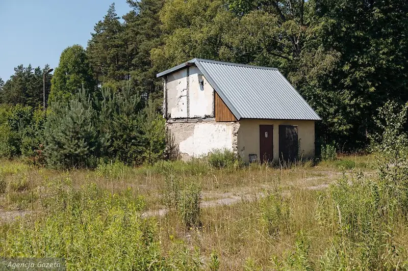 Pozostałości po dawnym ośrodku wczasowym