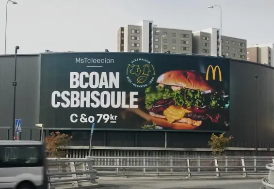 McDonalds zrobił błędy reklamach, by pokazać coś ważnego