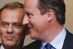 David Cameron Donald Tusk