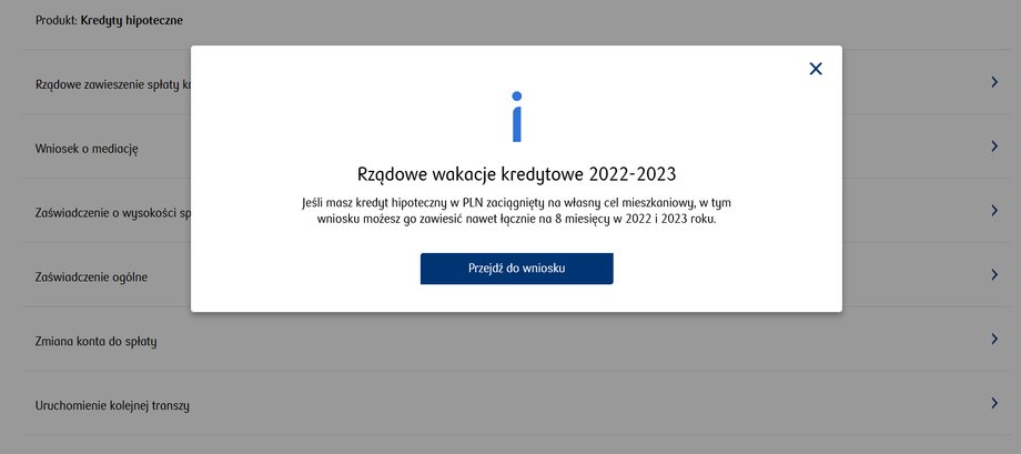 Zgodnie z ustawą wakacje kredytowe pozwalają na zawieszenie czterech rat w tym i czterech w przyszłym roku. Banki powinny dawać możliwość wskazania od razu, które miesiące z ośmiu możliwych mają być objęte moratorium.