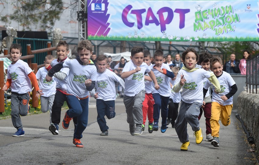 Učestvovalo je 150 najbrže dece iz beogradskih vrtića