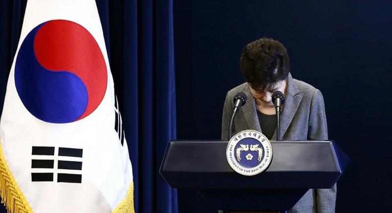 The impeachment of South Korea's President Park Geun-Hye theatens to split the ruling Saenuri Party