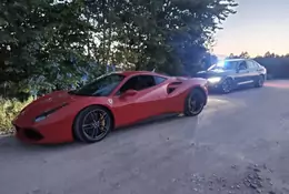 Białorusin w Ferrari myślał, że przepisy go nie dotyczą