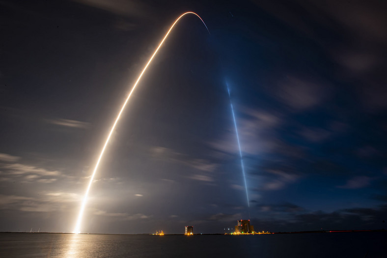 NASA SpaceX Crew-2 - zdjęcie ze startu misji