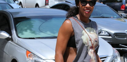 Styl ciężarnej Kelly Rowland