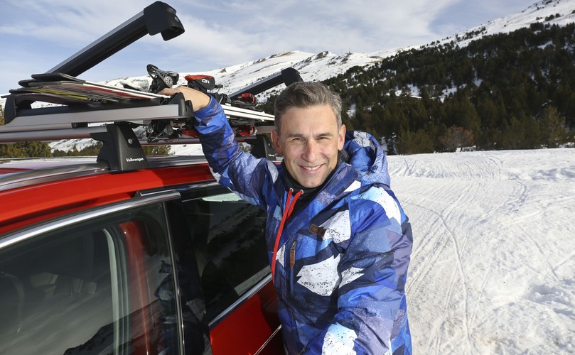 Robert Korzeniowski i volkswagen passat alltrack