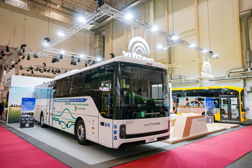 Autobusy Yutong na UITP 2025