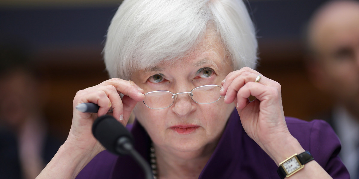 Janet Yellen, szefowa Rezerwy Federalnej (Fed)
