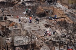 Tu oddychanie robi się niebezpieczne. Skutek śmiertelnych pożarów