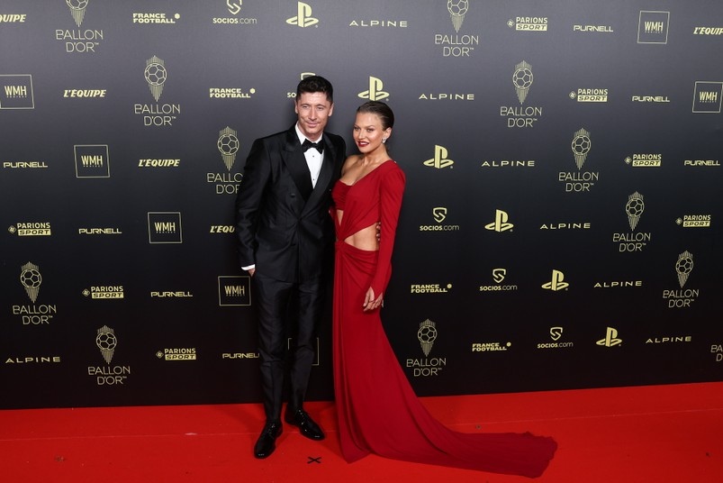 Robert Lewandowski i Anna Lewandowska