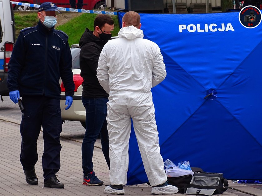 Strzały w pralni w Warszawie. Nieoficjalnie: jedna osoba nie żyje