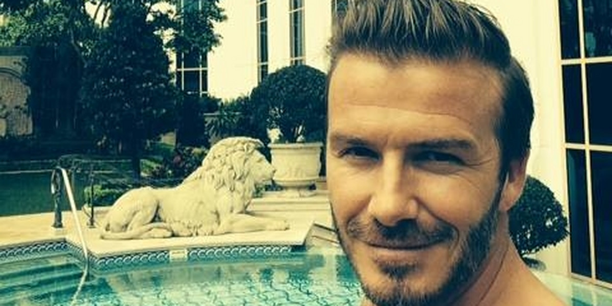 David Beckham na Facebooku