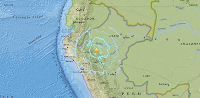 Silne trzęsienie ziemi w Peru